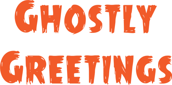 Ghostly Greetings SVG Cut File