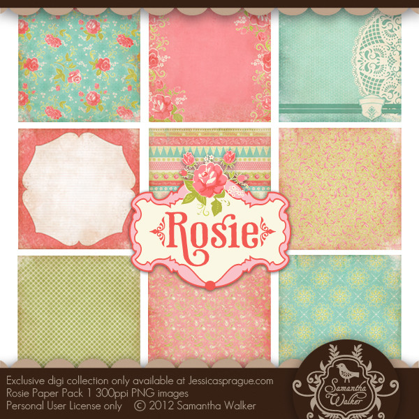 Rosie paper collection 1