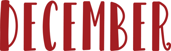 My Favorite Christmas December SVG Cut File