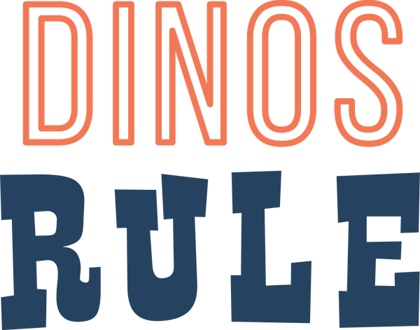 Dinosaur Dinos Rule SVG Cut File