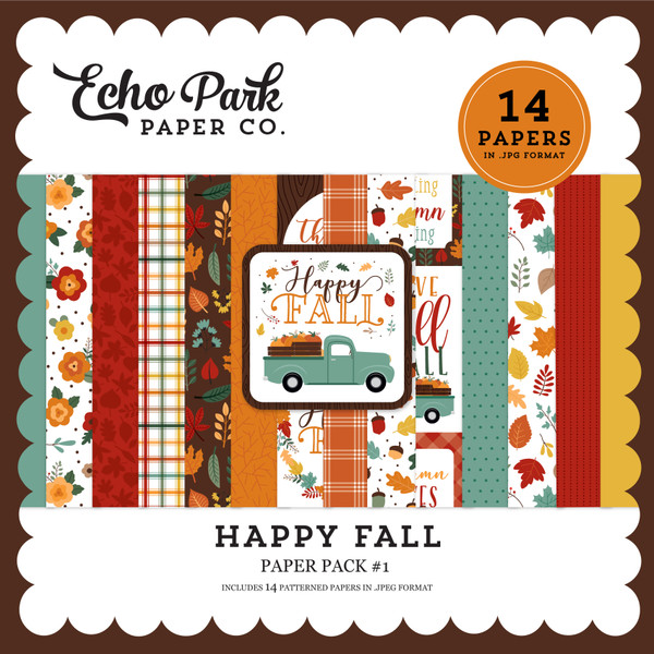 Happy Fall Paper Pack #1