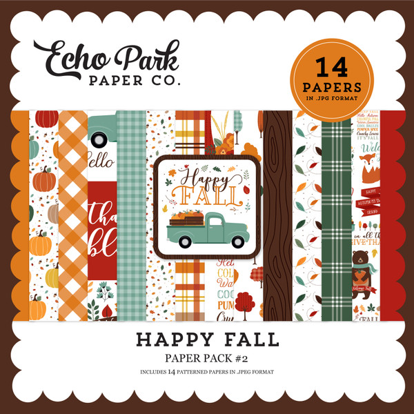 Happy Fall Paper Pack #2