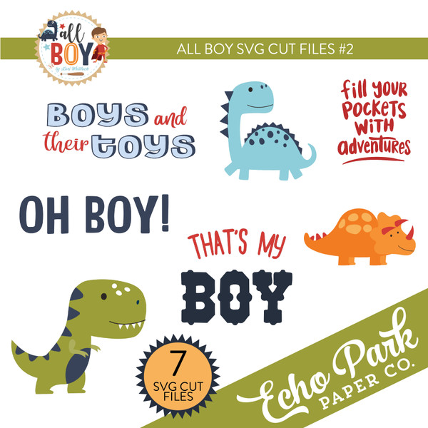 All Boy SVG Cut Files #2