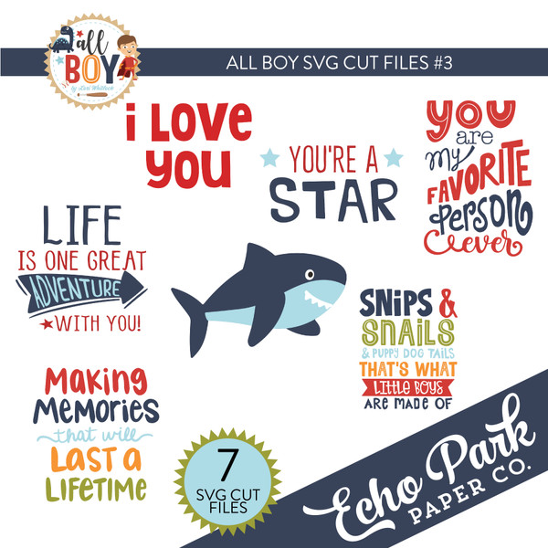 All Boy SVG Cut Files #3