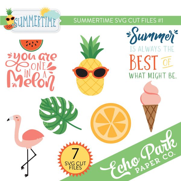 Summertime SVG Cut Files #1