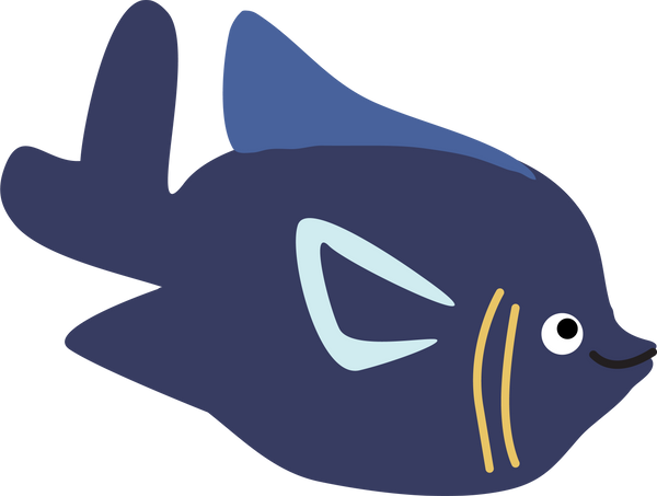 By The Sea Fish SVG Cut File