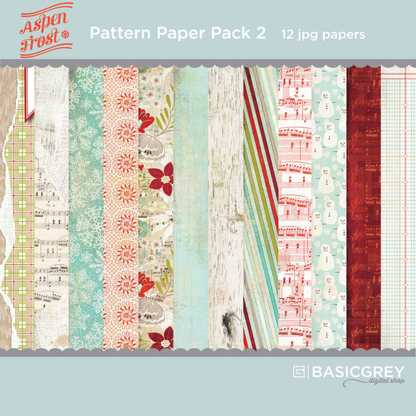 Aspen Frost Paper Pack 2