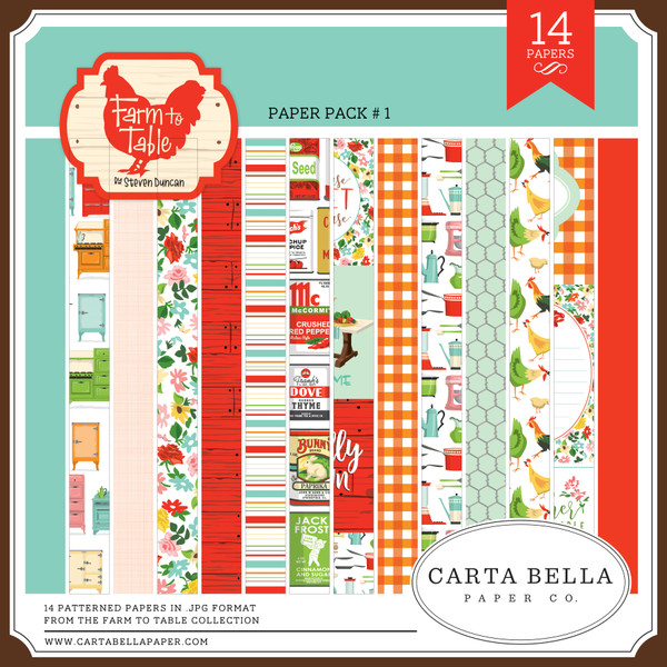 Farm to Table Paper Pack #1