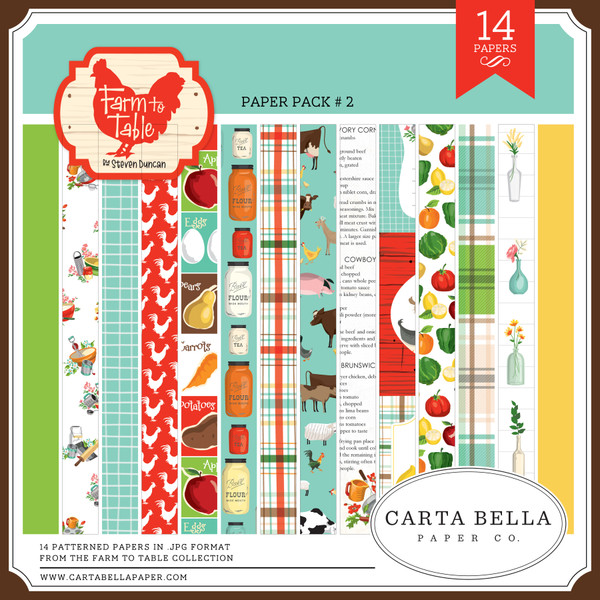 Farm to Table Paper Pack #2