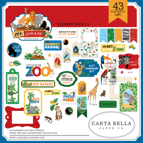 Zoo Adventure Element Pack #2