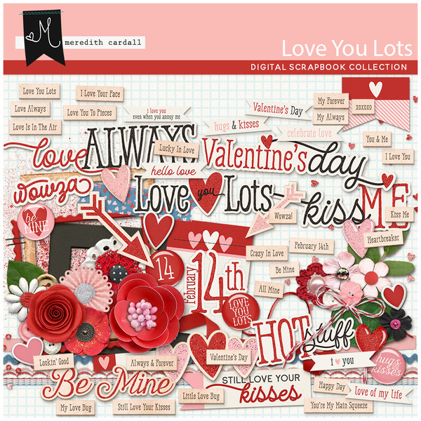 Love You Lots Element Pack