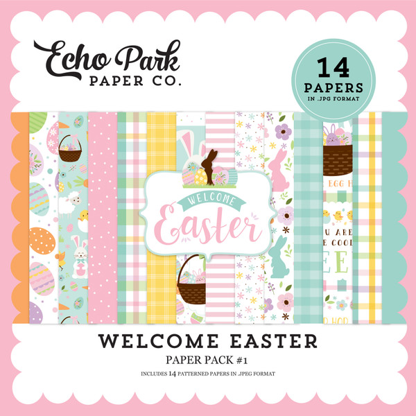 Welcome Easter Paper Pack #1