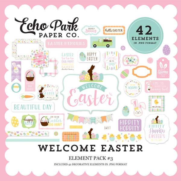 Welcome Easter Element Pack #3