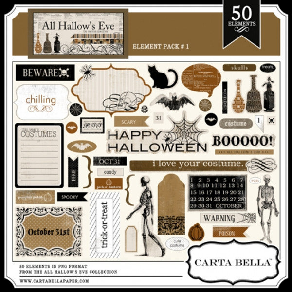 ALL HALLOW'S EVE Element Pack 1
