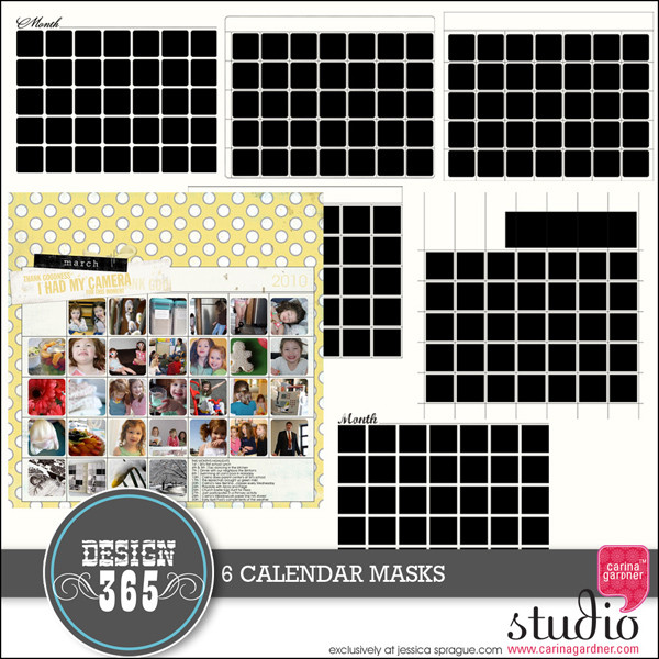 DESIGN 365 - Calendar Masks