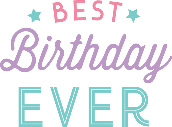 Best Birthday Ever SVG Cut File