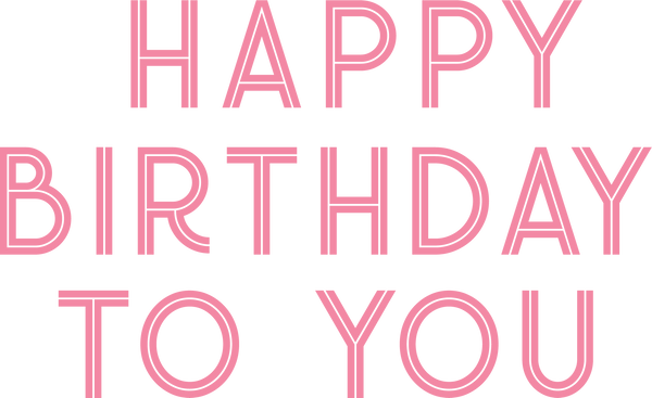 Happy Birthday To You #2 SVG Cut File