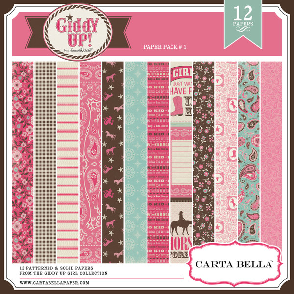 GIDDY UP {GIRL} Paper Pack