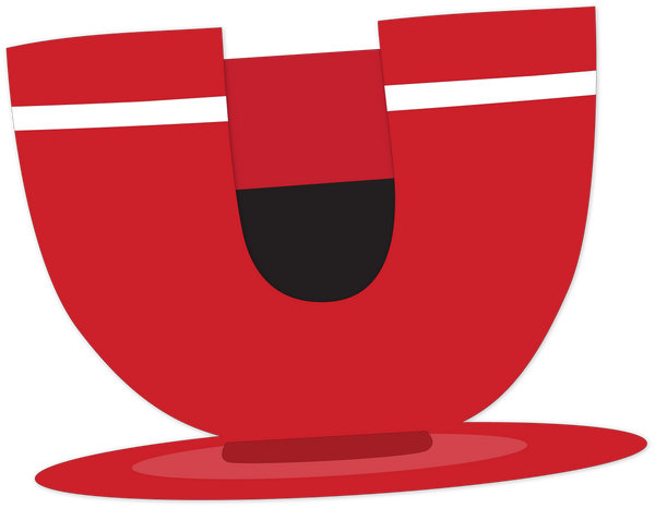 Red Teacup SVG Cut File