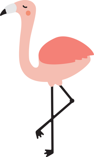 Flamingo #5 SVG Cut File