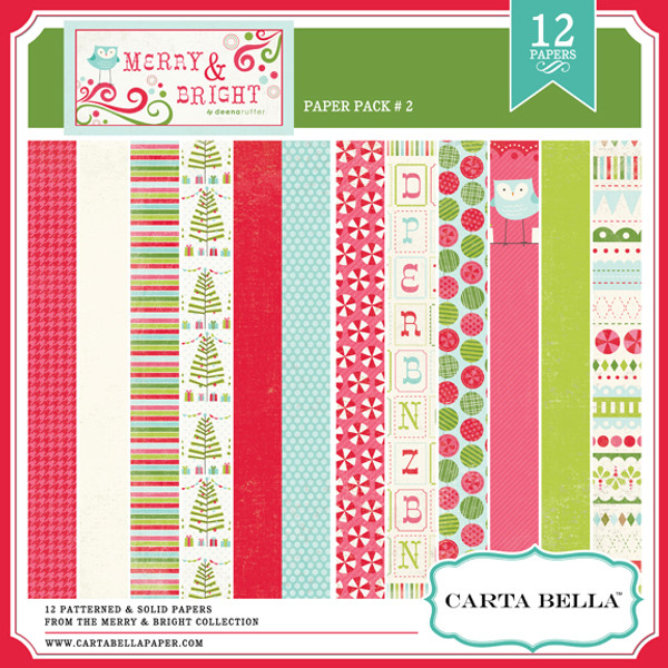 MERRY and BRIGHT Paper Pack 2