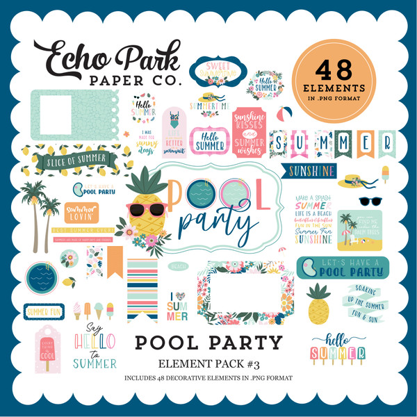 Pool Party Element Pack #3