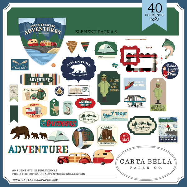 Outdoor Adventures Element Pack #3