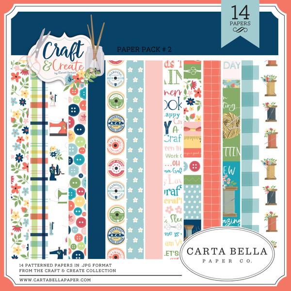 Craft & Create Paper Pack #2