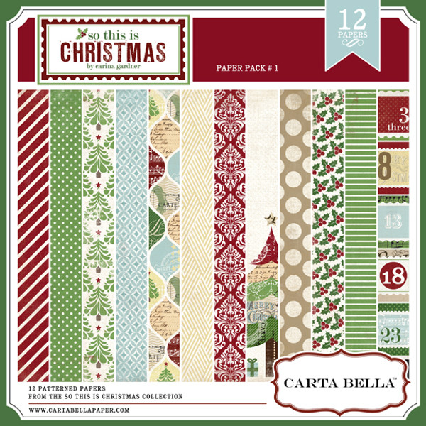 So This Is Christmas Paper Pack 1