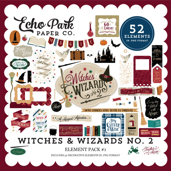 Witches & Wizards No. 2 Element Pack #1