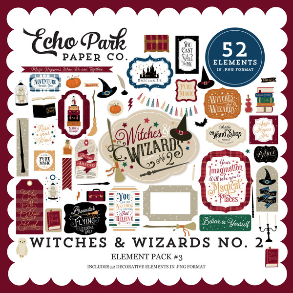 Witches & Wizards No. 2 Element Pack #3