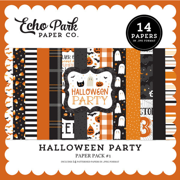 Halloween Party Paper Pack #1