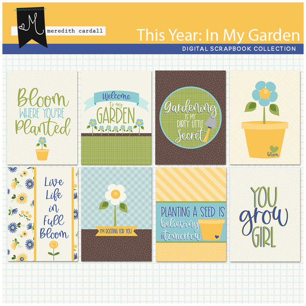 Nature Garden Journal Cards - Snap Click Supply Co.