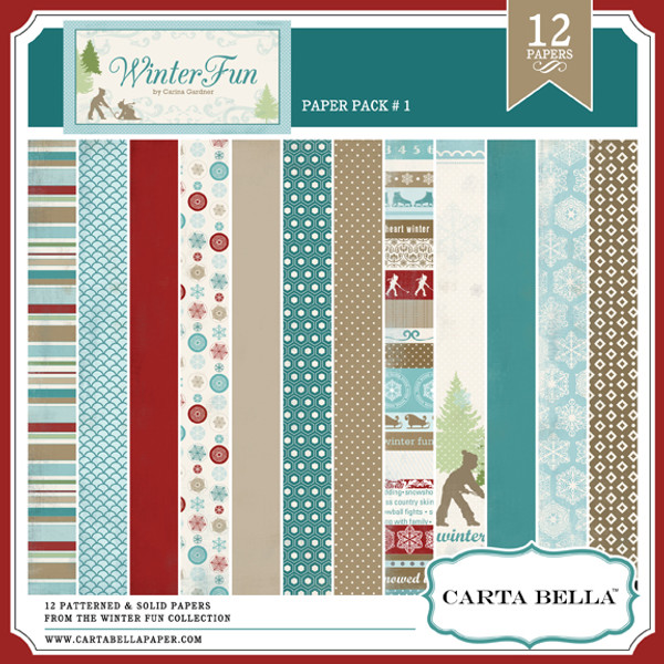 WINTER FUN Paper Pack 1