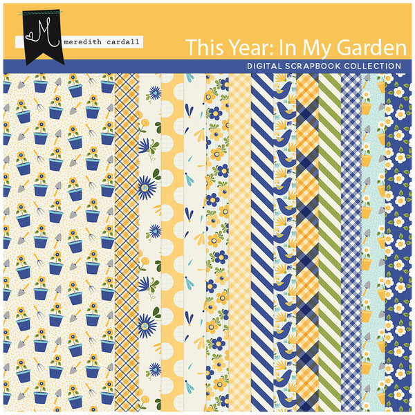 This Year: In My Garden Paper Pack