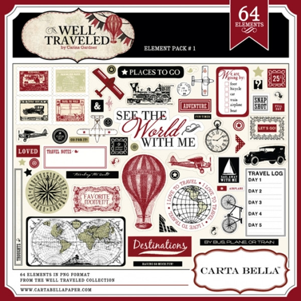WELL TRAVELED Element Set 1