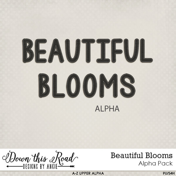 Beautiful Blooms  | Alpha Pack