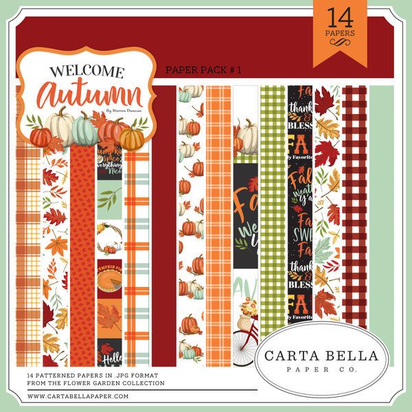 Welcome Autumn Paper Pack #1