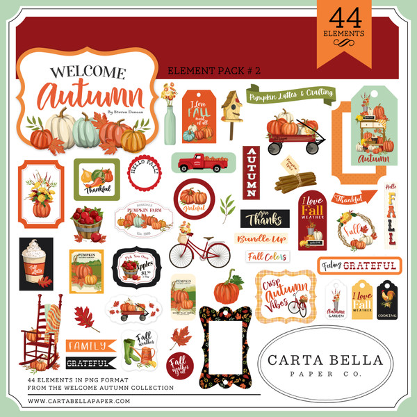 Welcome Autumn Element Pack #2