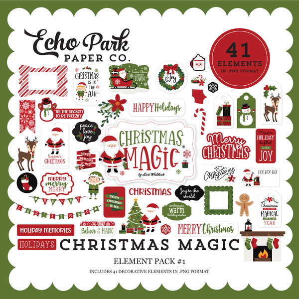 Christmas Magic Element Pack #1
