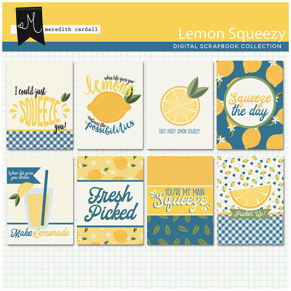 Lemon Squeezy Journal Cards