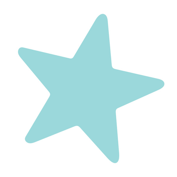 Blue Star SVG Cut File