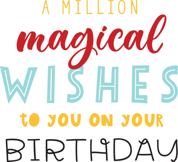 Magical Wishes SVG Cut File