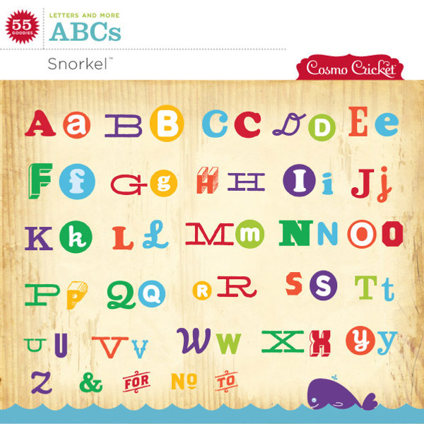 Snorkel Alphabet