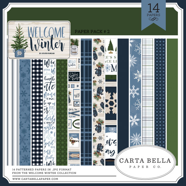 Welcome Winter Paper Pack #2