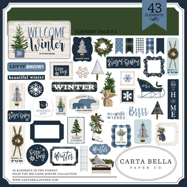 Welcome Winter Element Pack #2