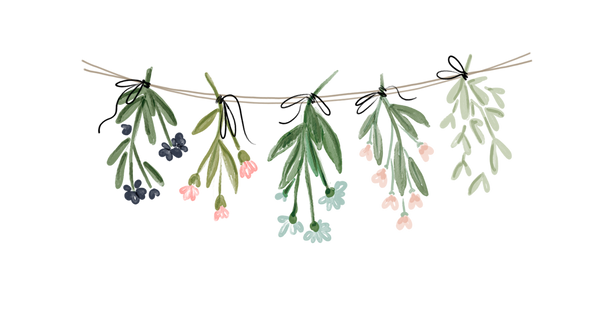 Flower Banner Print and Cut File