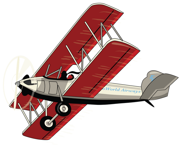 Airplane Print and Cut File