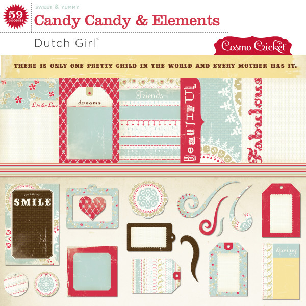 Dutch Girl Candy Candy & Elements