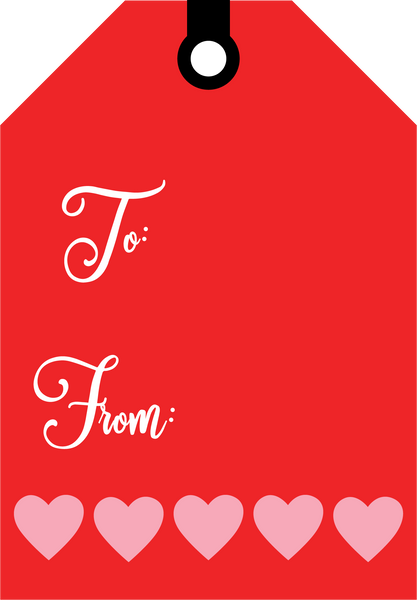 To From Tag Print and Cut File